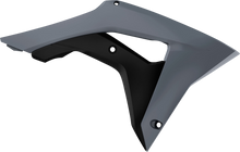 POLISPORT Radiator Cover - Gray - CRF 250R/450R 8414800007