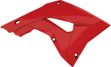 POLISPORT Radiator Cover - Restyle - '04 OEM Red - CR 125R/250R 8421600001