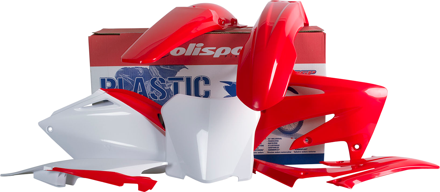 POLISPORT Body Kit - Complete - OEM Red/White - CRF 250R 90142