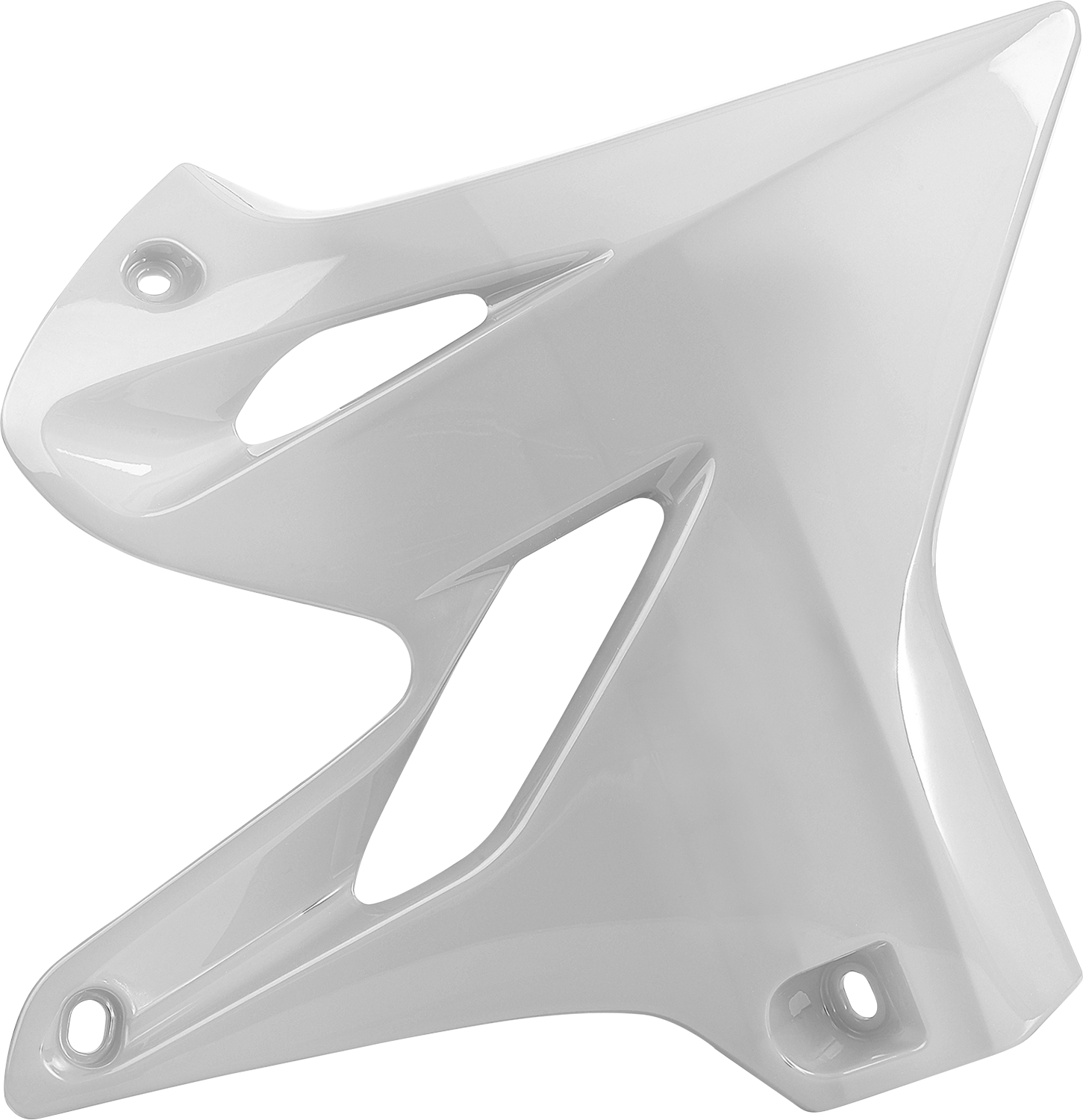 POLISPORT Radiator Cover - White - YZ 125/250/X 8417500002