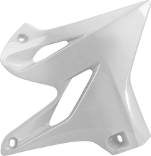 POLISPORT Radiator Cover - White - YZ 125/250/X 8417500002
