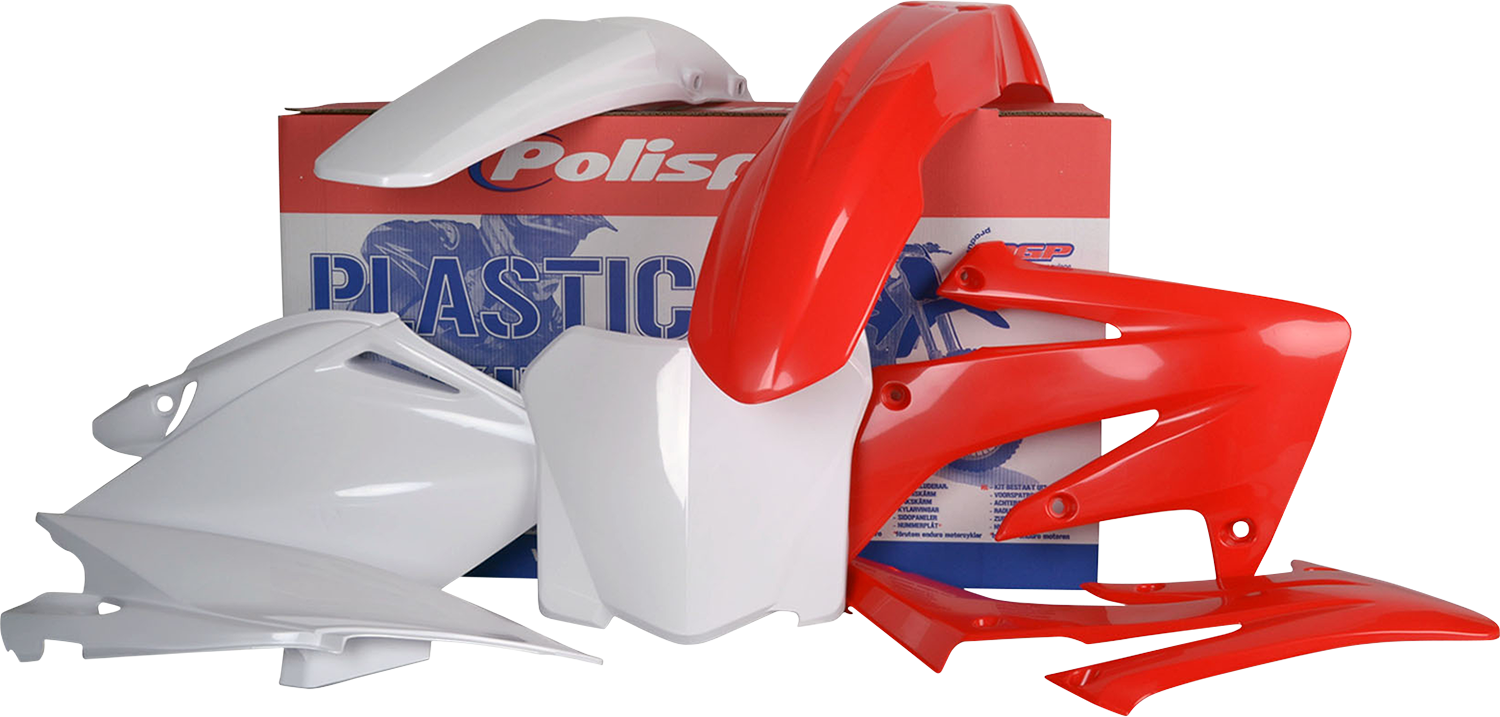 POLISPORT Body Kit - Complete - OEM Red/White - CRF 250R 90213