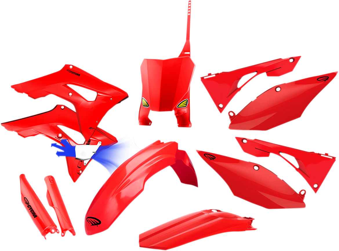 CYCRA Body Kit - Powerflow - Red - Honda - CRF '17-'21 1CYC-9320-32