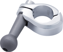 CIRO Aluminum Clamp Kit - Ball Mount - 3/4" Handlebars - Chrome 50148