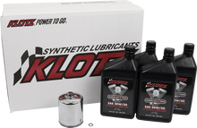 KLOTZ OIL Basic Oil Change Kit - Twin Cam/M8 KH-101