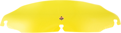 KLOCK WERKS Kolor Flare™ Windshield - 3-1/2" - Yellow Ice - FLH KWW-01-0654