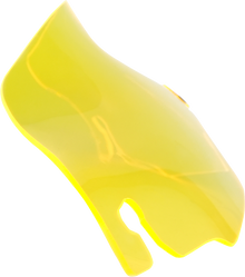 KLOCK WERKS Kolor Flare™ Windshield - 3-1/2" - Yellow Ice - FLH KWW-01-0654