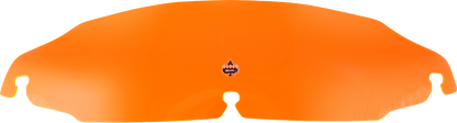 KLOCK WERKS Kolor Flare™ Windshield - 3-1/2" - Orange Ice - FLR KWW-01-0653