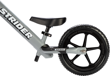 STRIDER 12" Sport Balance Bike - Matte Gray ST-S4MG