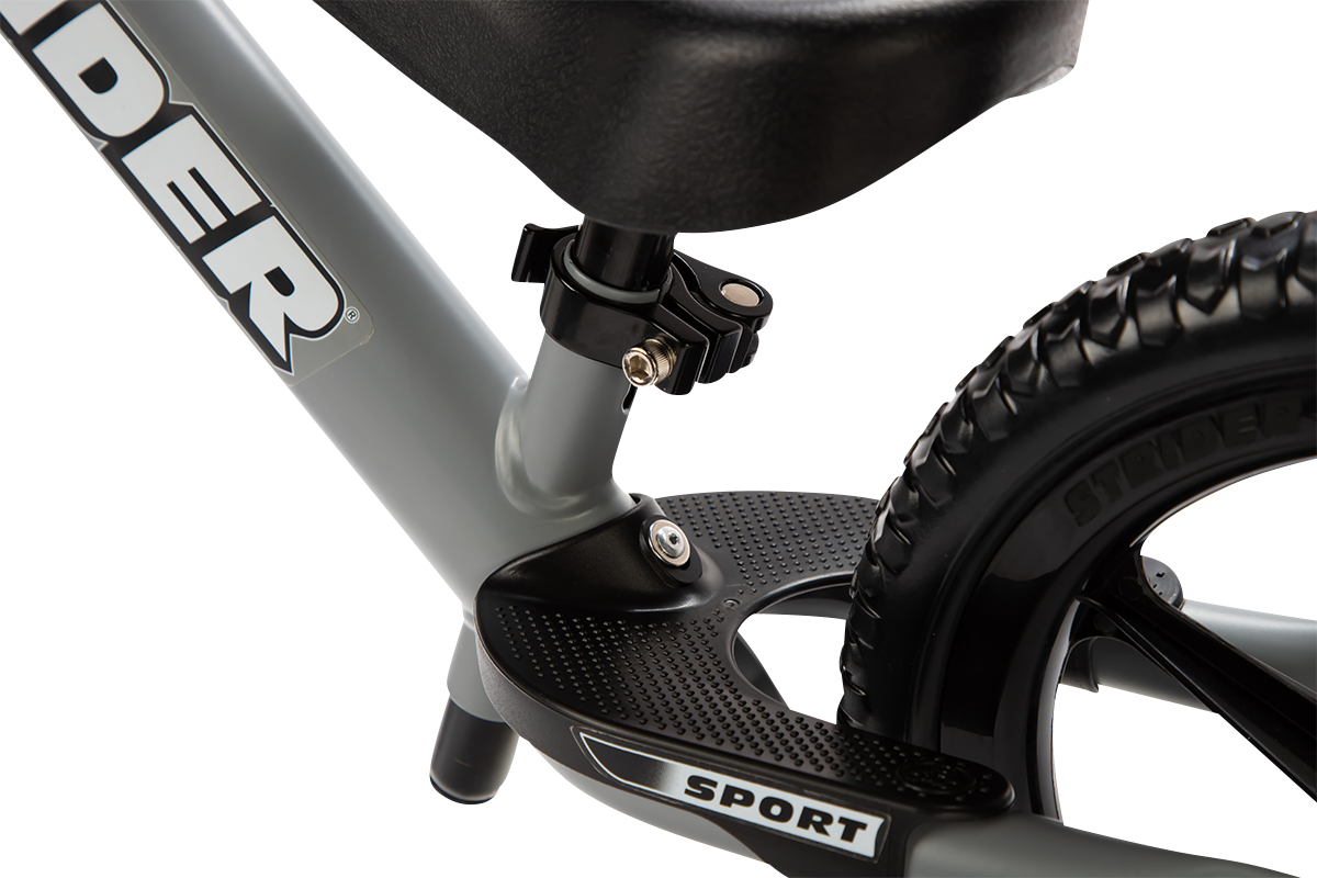 STRIDER 12" Sport Balance Bike - Matte Gray ST-S4MG