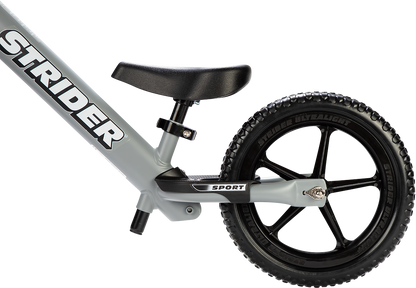 STRIDER 12" Sport Balance Bike - Matte Gray ST-S4MG
