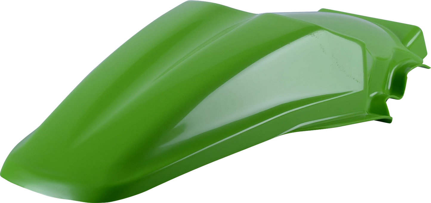 POLISPORT Fender - Rear - Green - Kawasaki - KX 8560400009