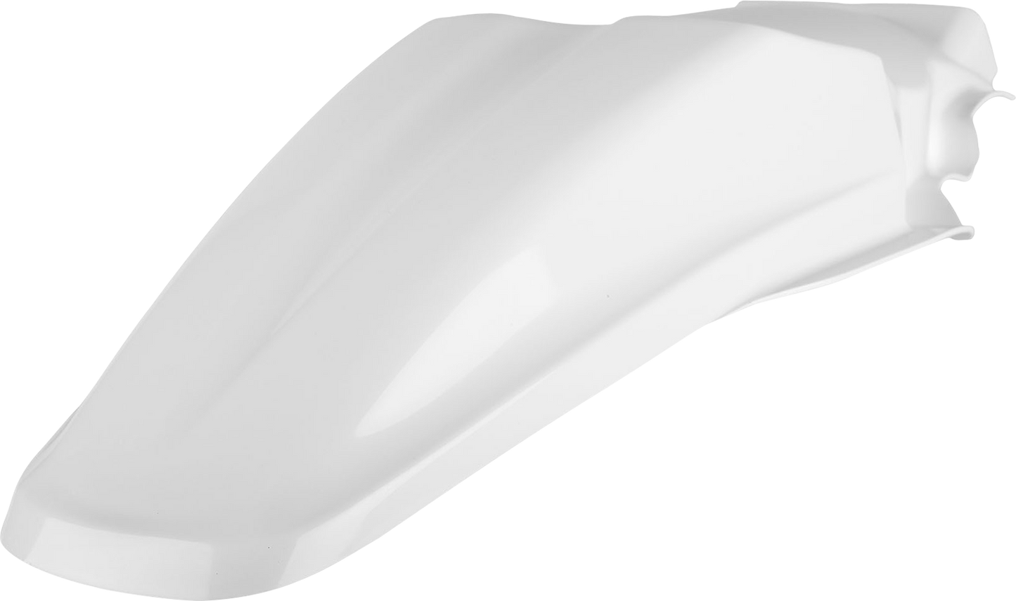 POLISPORT Fender - Rear - White - Kawasaki - KX '01-'13 8560400011