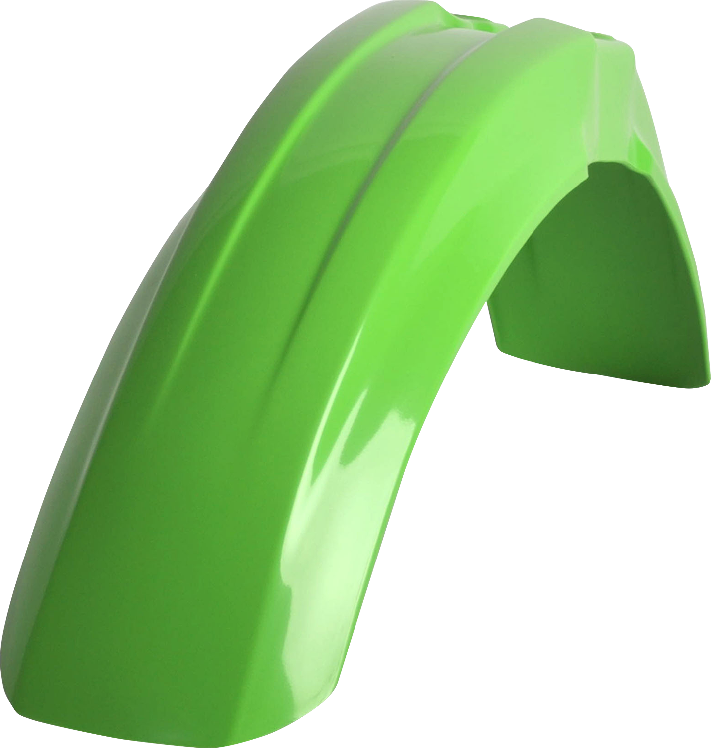 POLISPORT Front Fender - OEM Green - Kawasaki - KX/KDX 8596000009