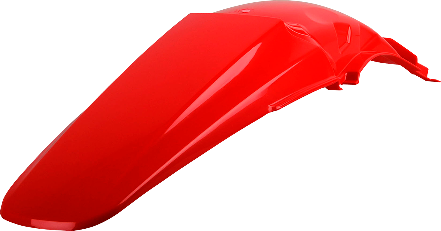 POLISPORT Fender - Rear - '00 OEM Red - Honda - CR 8560600003