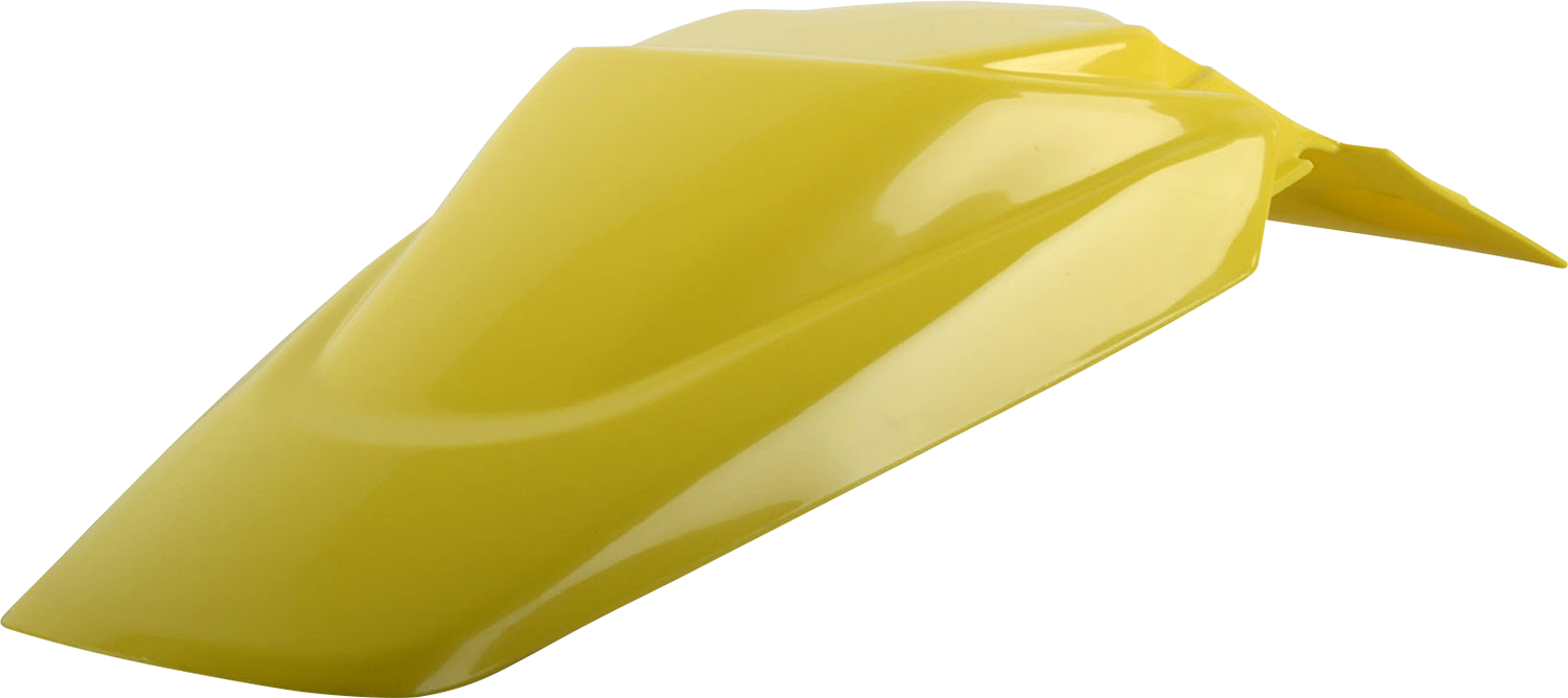 POLISPORT Fender - Rear - OEM Yellow - RM 65 | DRZ 110 8561500003