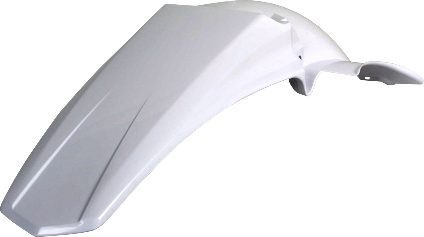 POLISPORT Fender - Rear - White - Yamaha - YZ '06-'09 8551400005