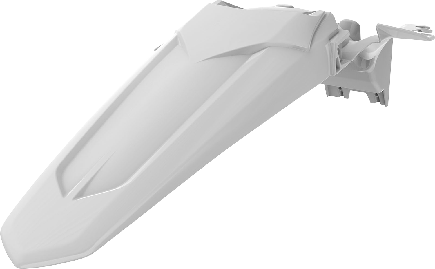 POLISPORT Fender - Rear - White - Yamaha - YZ '18-'24 8574900002