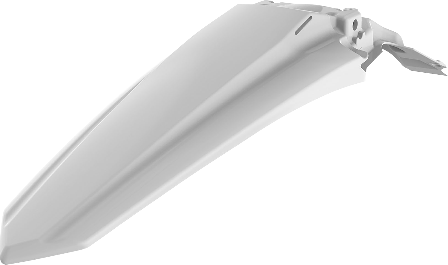 POLISPORT Fender - Rear - White - Kawasaki - KX '19-'22 8596100002