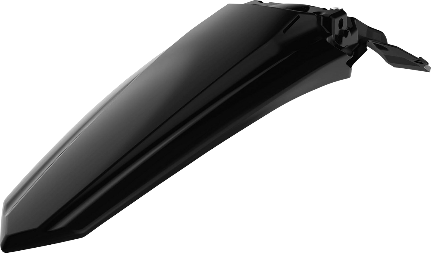 POLISPORT Fender - Rear - Black - Kawasaki - KX '19-'24 8596100003