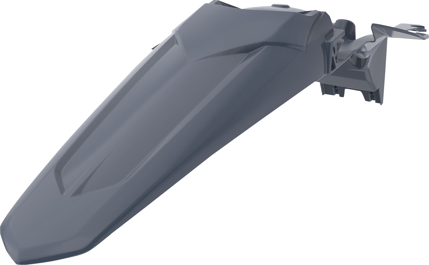 POLISPORT Fender - Rear - Gray - Yamaha - YZ '15-'23 8574900006