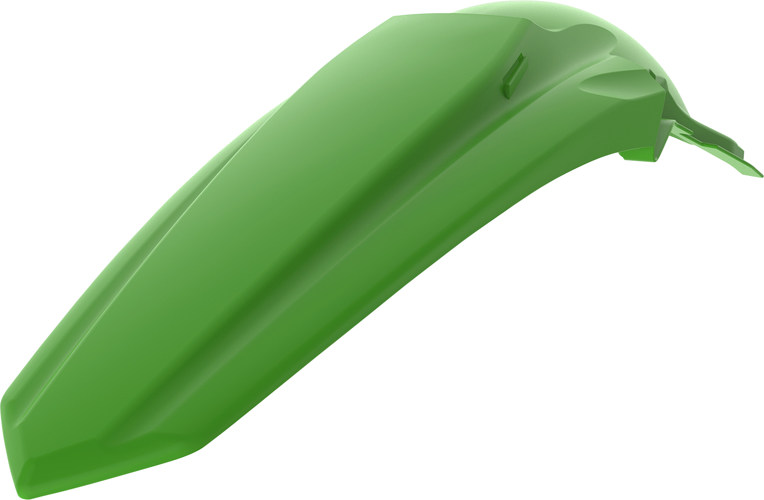 POLISPORT Fender - Rear - Restyle - Green - Kawasaki - KX 8585400001
