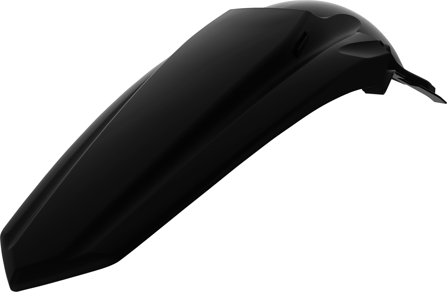 POLISPORT Fender - Rear - Restyle - Black - Kawasaki - KX 8585400002