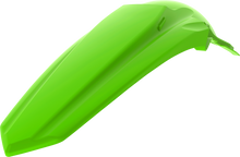 POLISPORT Fender - Rear - Restyle - Fluorescent Green - Kawasaki - KX 8585400004