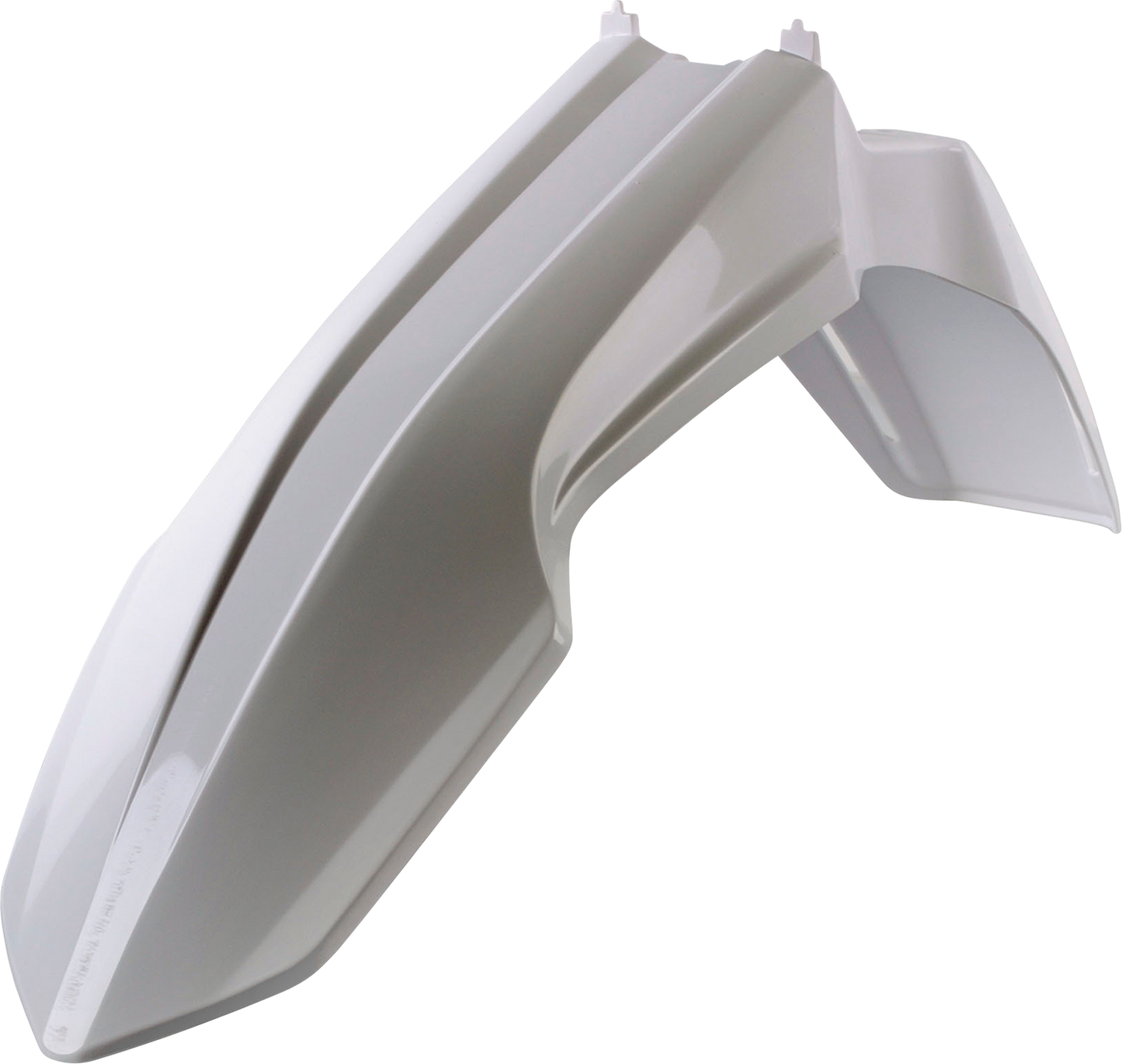 POLISPORT Front Fender - White - Suzuki - RMZ '08-'18 8550500003