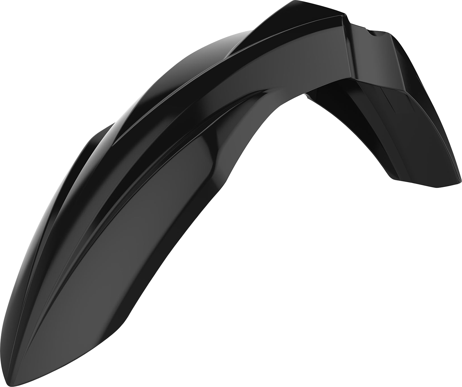 POLISPORT Front Fender - Black - Kawasaki - KX '16 -'25 8574500003