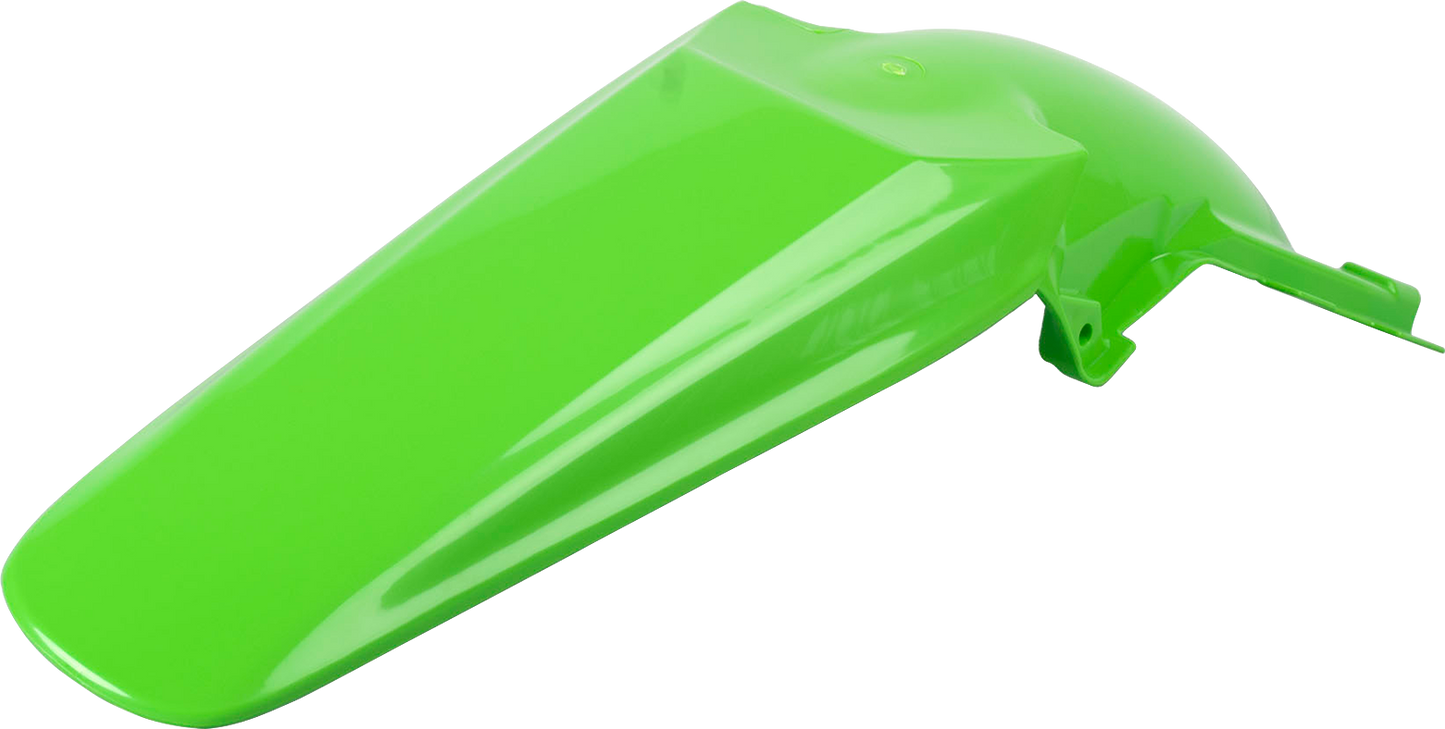 POLISPORT Fender - Rear - OEM Green - Kawasaki - KX '04-'05 8562900010