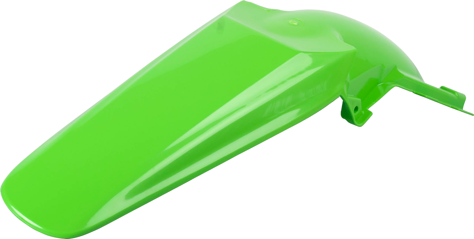 POLISPORT Fender - Rear - OEM Green - Kawasaki - KX '04-'05 8562900010