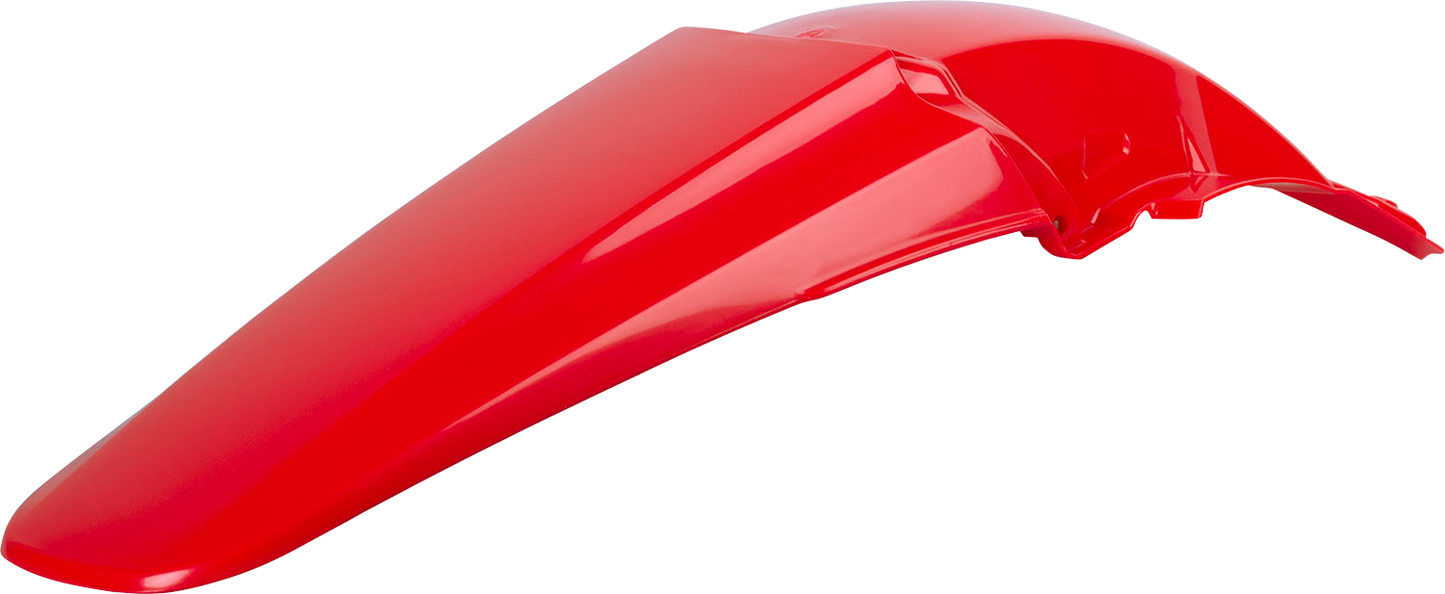 POLISPORT Fender - Rear - '04 OEM Red - Honda CRF '02-'04 8560900010