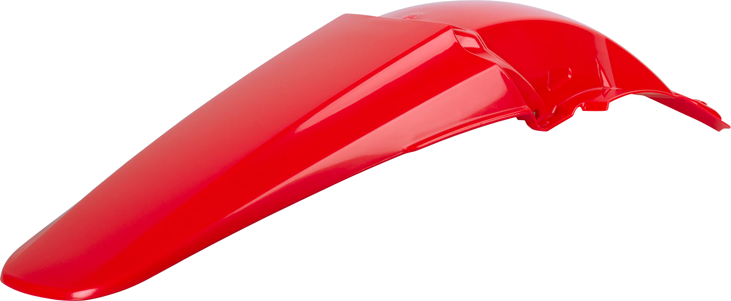 POLISPORT Fender - Rear - '04 OEM Red - Honda CRF '02-'04 8560900010