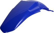 POLISPORT Fender - Rear - '02-'12 OEM Blue - YZ 125/250 8560500003