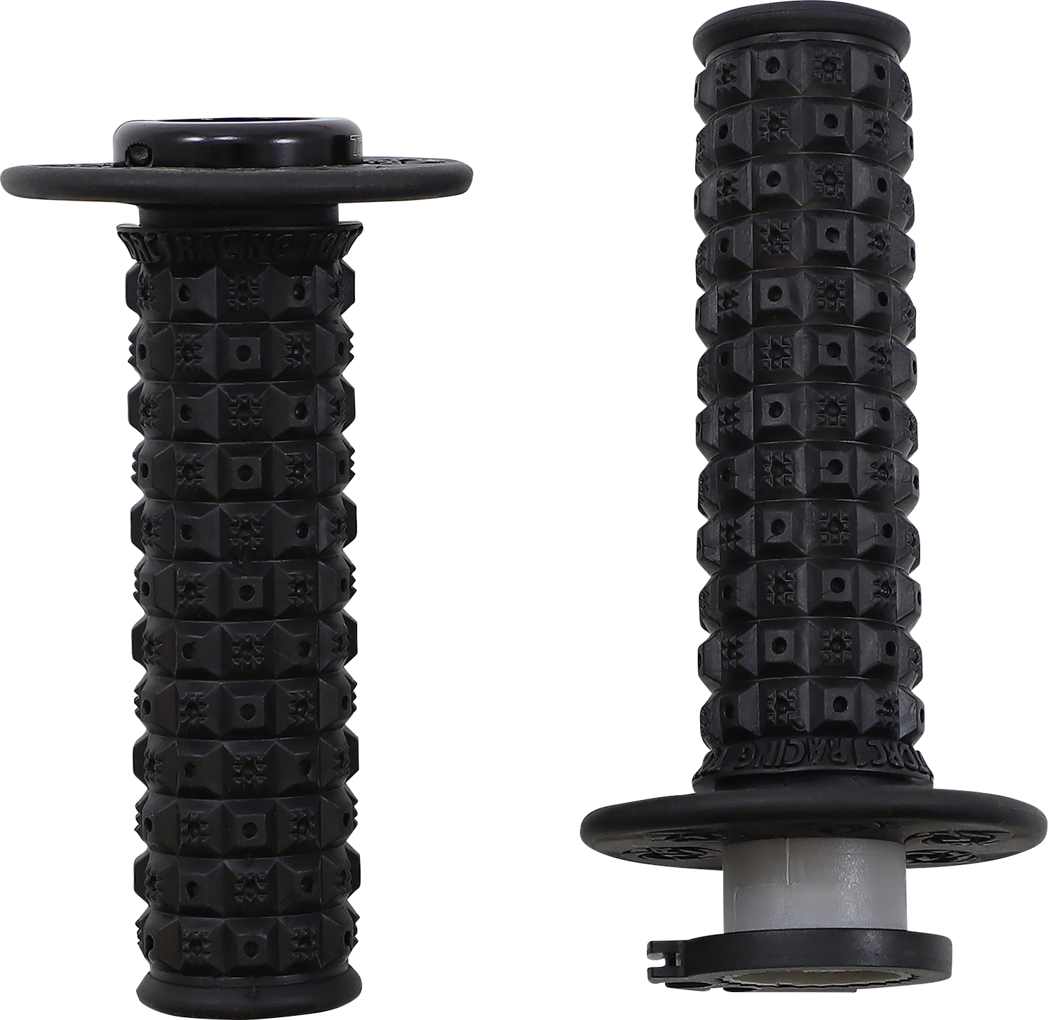 TORC1 Defy Lock-On Grips - KEV-TEC Ballistic Rubber - Black 2650-0202