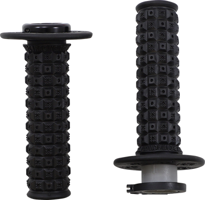 TORC1 Defy Lock-On Grips - KEV-TEC Ballistic Rubber - Black 2650-0202