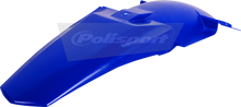 POLISPORT Fender - Rear - '05-'12 / '15-'21 OEM Blue - Yamaha - YZ '02-'21 8563700001