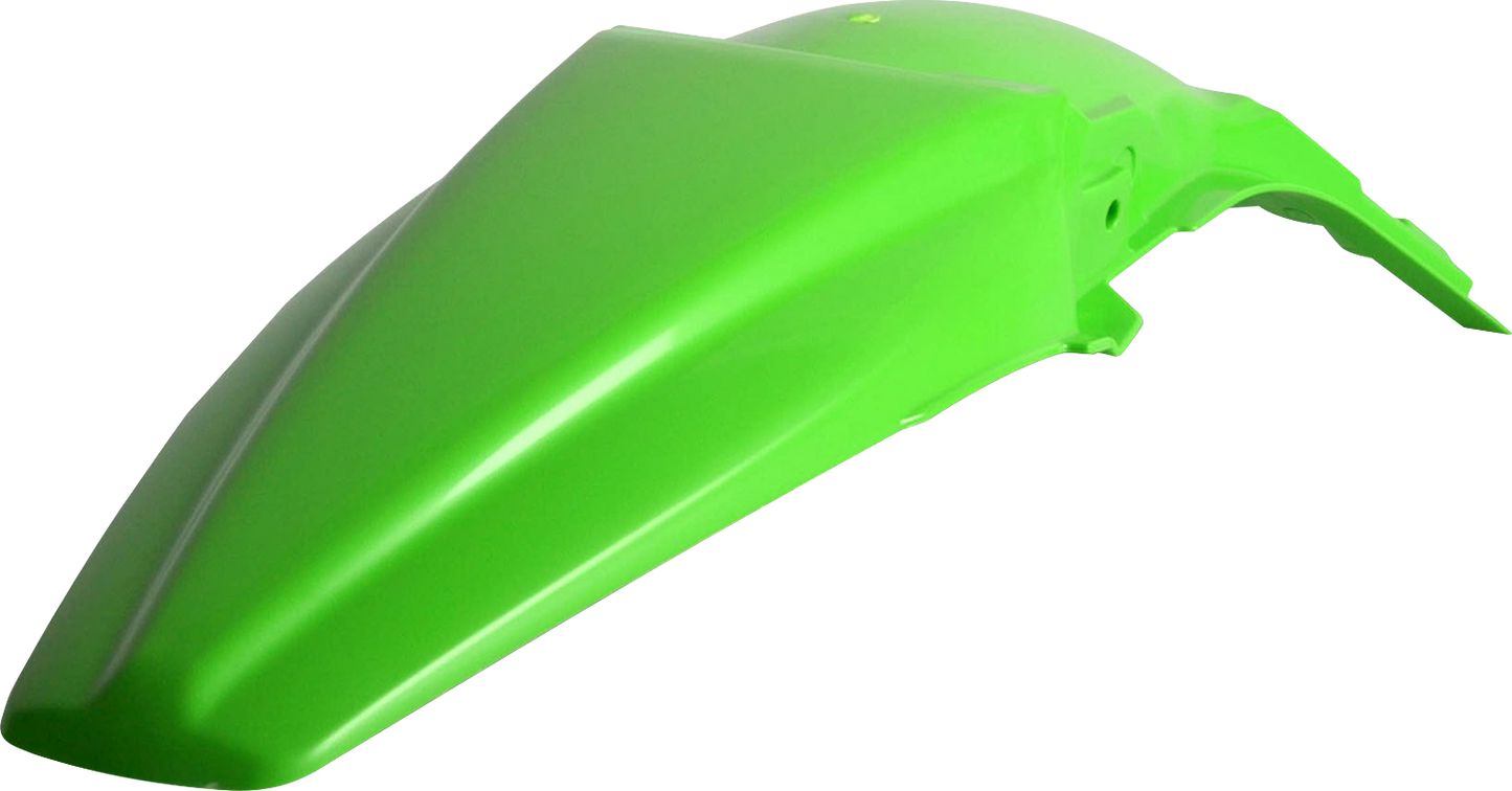 POLISPORT Fender - Rear - Green - Kawasaki - KX '09-'12 8578800001
