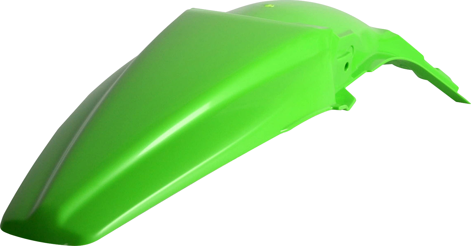 POLISPORT Fender - Rear - Green - Kawasaki - KX '09-'12 8578800001
