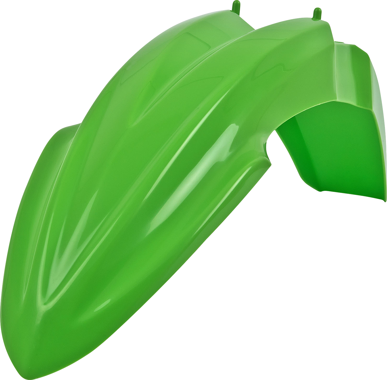 POLISPORT Front Fender - '05 OEM Green - Kawasaki - KX '14-'25 8574100001