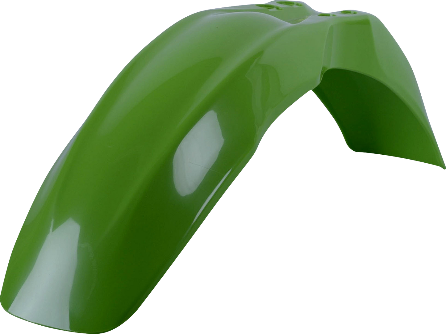 POLISPORT Front Fender - '05 OEM Green - Kawasaki - KX '00-'25 8561600013
