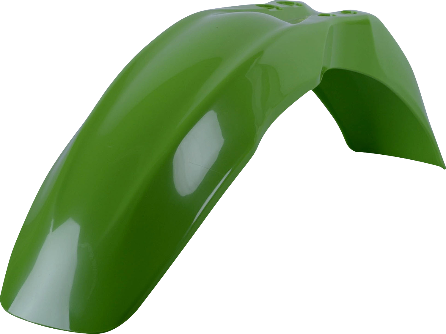 POLISPORT Front Fender - '05 OEM Green - Kawasaki - KX '00-'25 8561600013