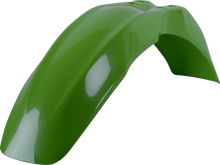 POLISPORT Front Fender - '05 OEM Green - Kawasaki - KX '00-'25 8561600013