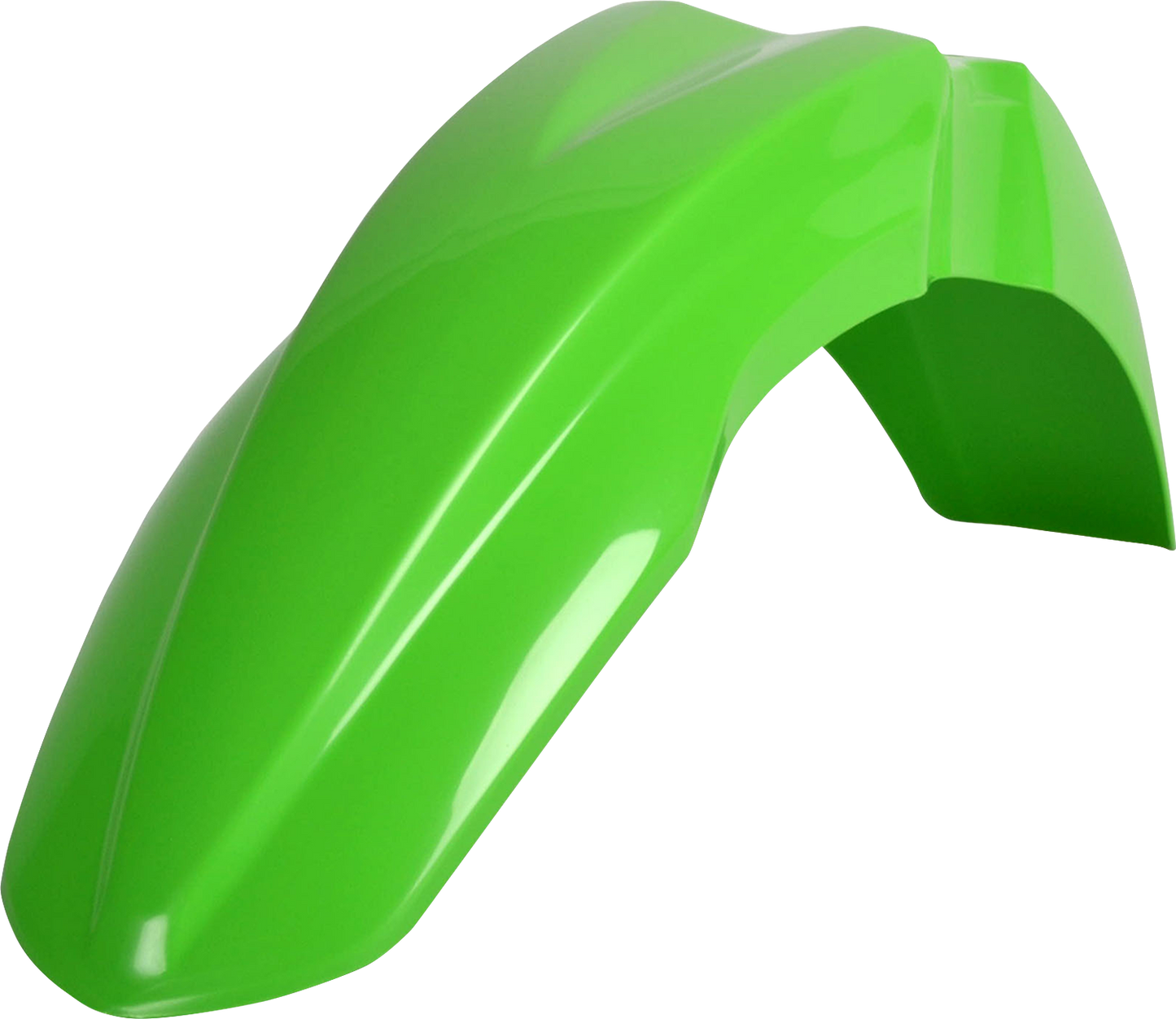 POLISPORT Front Fender - '05 OEM Green - Kawasaki - KX '09-'12 8572800001