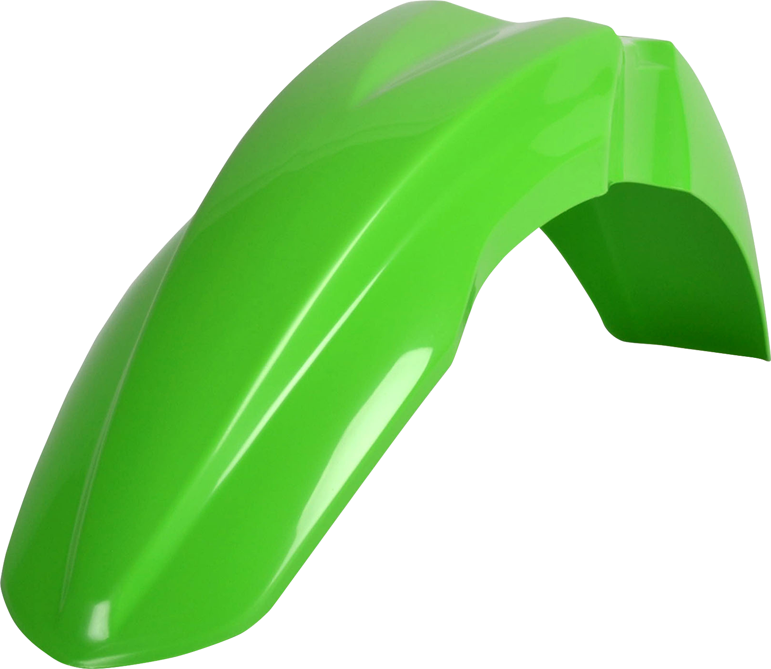 POLISPORT Front Fender - '05 OEM Green - Kawasaki - KX '09-'12 8572800001
