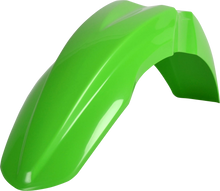POLISPORT Front Fender - '05 OEM Green - Kawasaki - KX '09-'12 8572800001