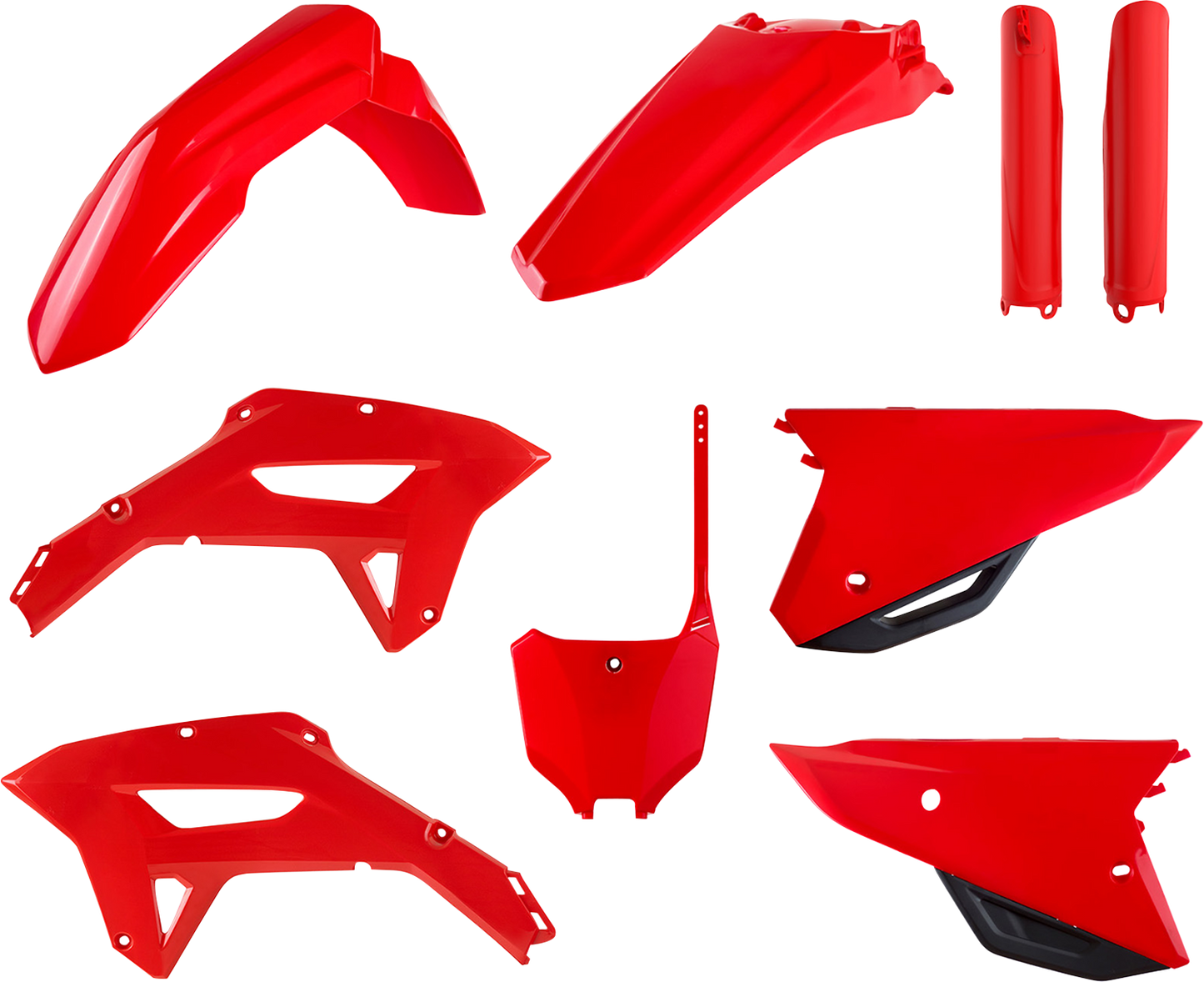 POLISPORT Body Kit - Complete - OEM Red - CRF 250/450 RX 91092