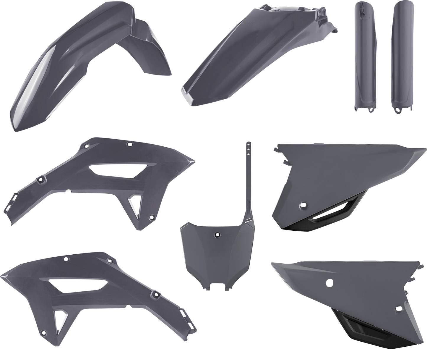 POLISPORT Body Kit - Complete - Gray - CRF 450RX 91095
