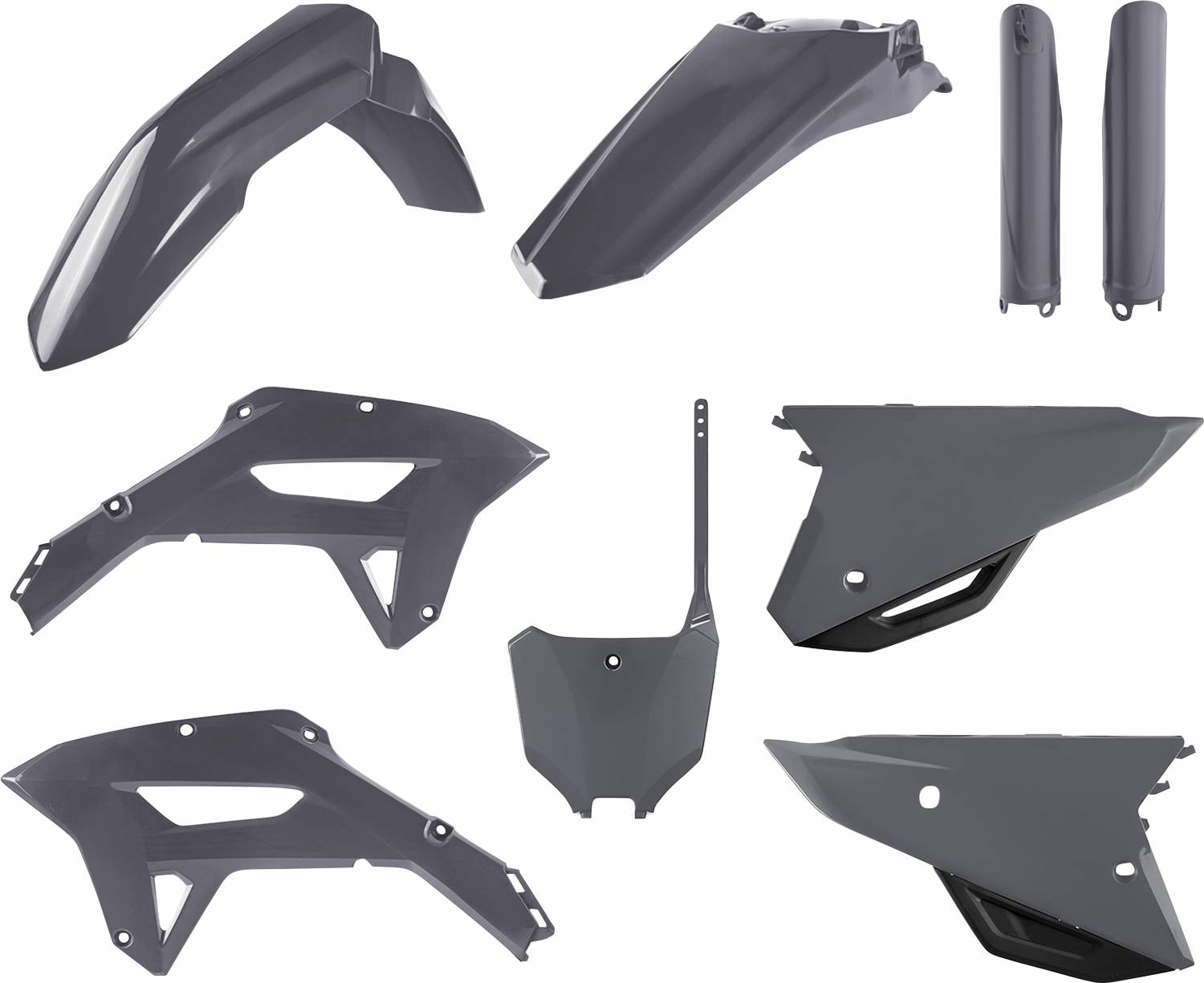 POLISPORT Body Kit - Complete - Gray - CRF 450RX 91095